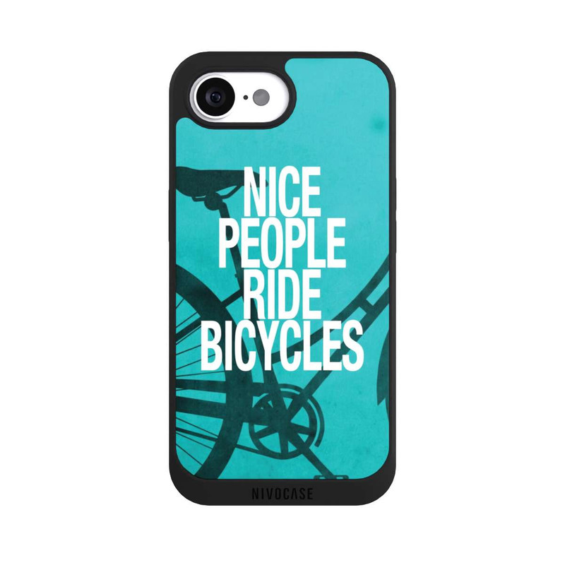 iPhone 16e NIVOpure Nice People Ride Bicycles