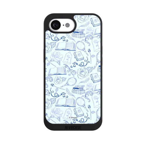 Apple iPhone 16e NIVOpure Beauty and Beast Pattern Blue