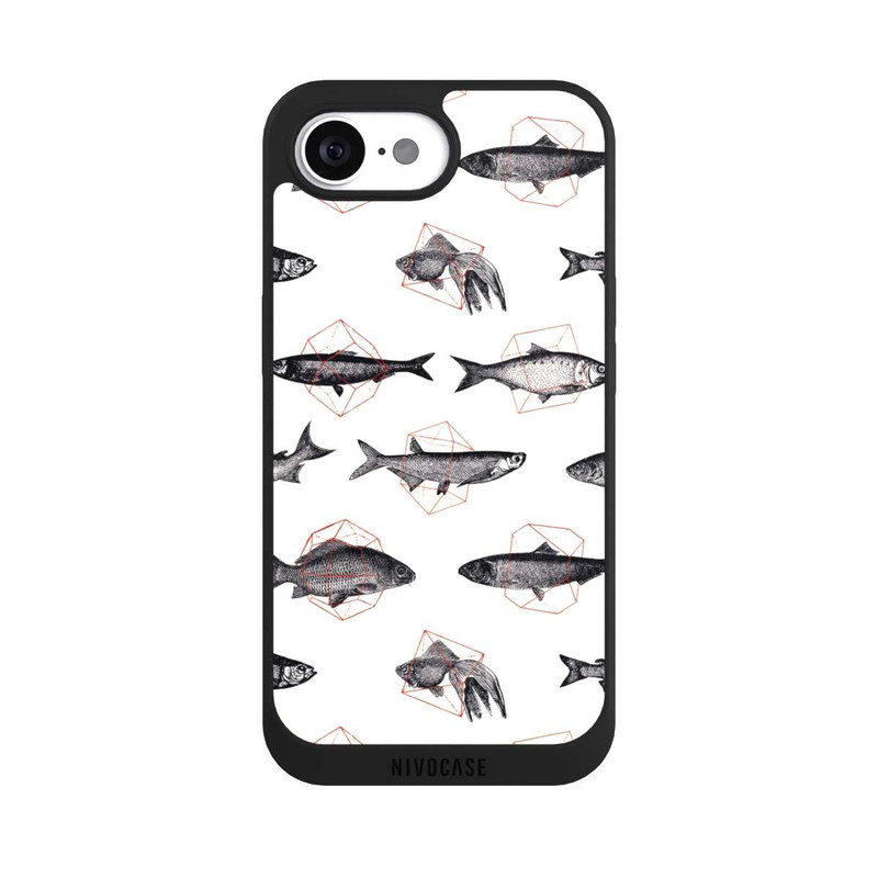 iPhone 16e NIVOpure Fishes in Geometrics