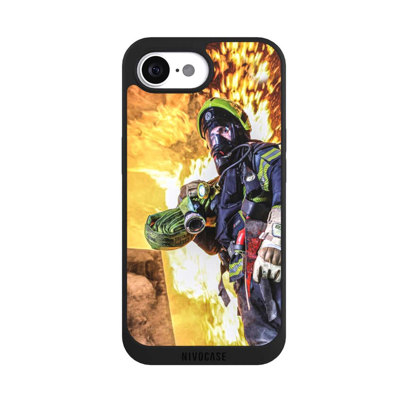 iPhone 16e NIVOpure Breathing apparatus wearer