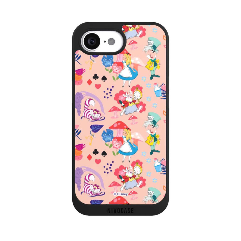 iPhone 16e NIVOpure Alice Crazy Pattern