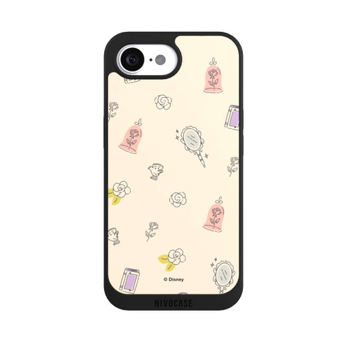 Apple iPhone 16e NIVOpure Princess Accessoires Pattern Beige Disney Princess 