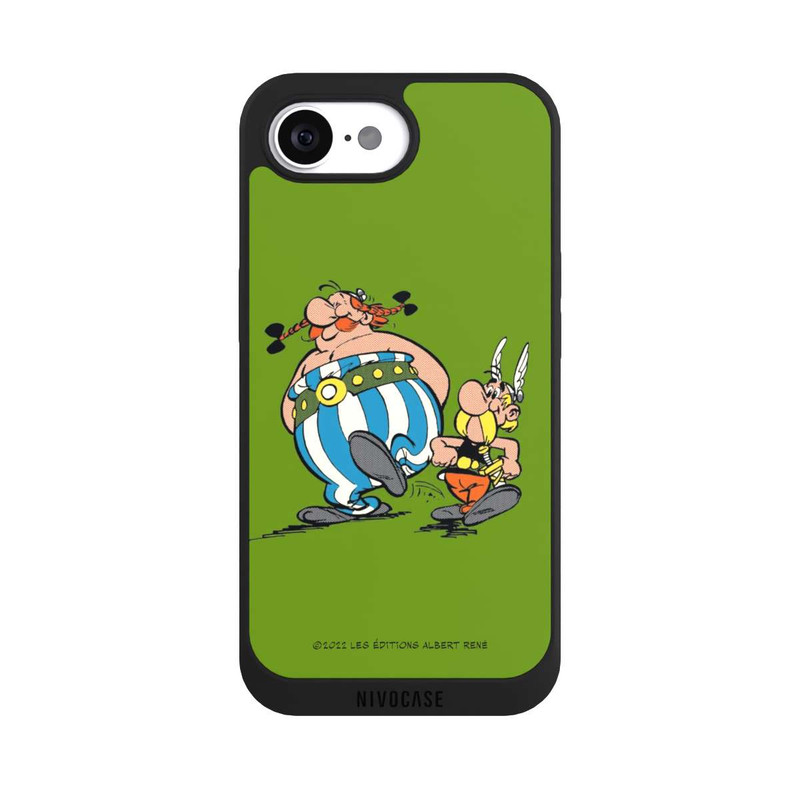iPhone 16e NIVOpure Asterix and Obelix Green