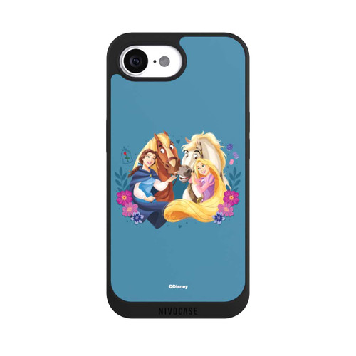Apple iPhone 16e NIVOpure Disney Princess Belle and Rapunzel with Horses