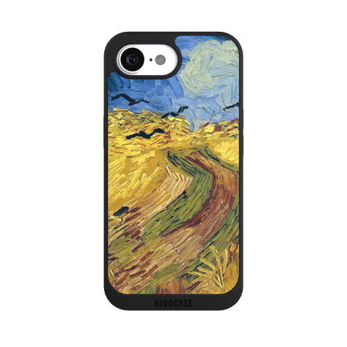 Apple iPhone 16e NIVOpure Wheatfield with Crows by Vincent van Gogh