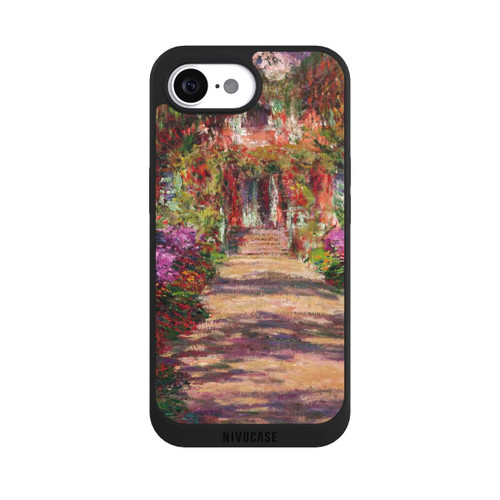 Apple iPhone 16e NIVOpure Eine Allee in Monets Garten in Giverny by Claude Monet
