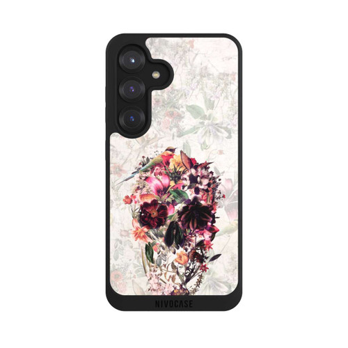 Samsung Galaxy S25 NIVOpure Flower Vintage Skull