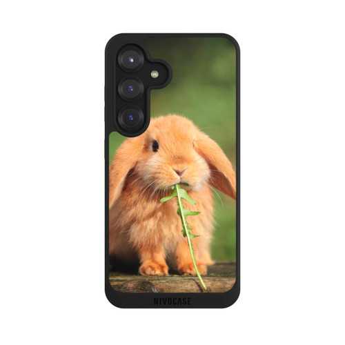 Samsung Galaxy S25 NIVOpure Rabbit with greens