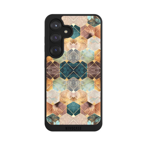Samsung Galaxy S25 NIVOpure Natural Hexagons And Diamonds