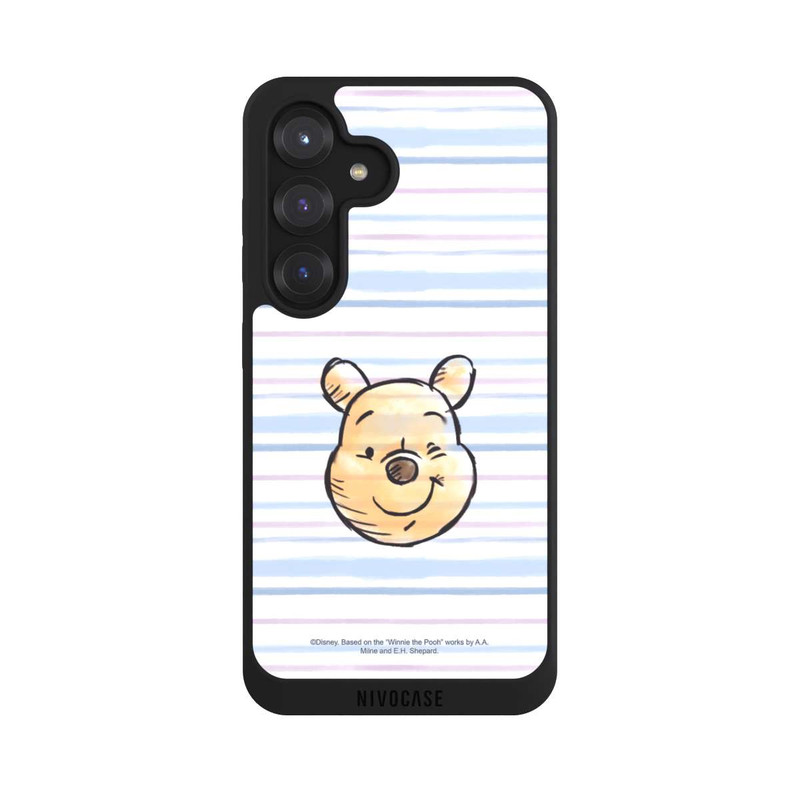 Galaxy S25 NIVOpure Winnie the Pooh on Stripes 