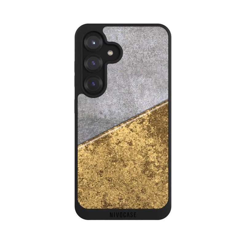 Galaxy S25 NIVOpure Concrete and Gold look