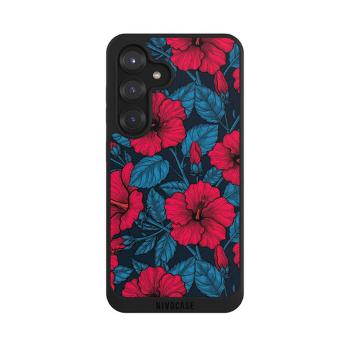 Samsung Galaxy S25 NIVOpure Hibiscus rouge
