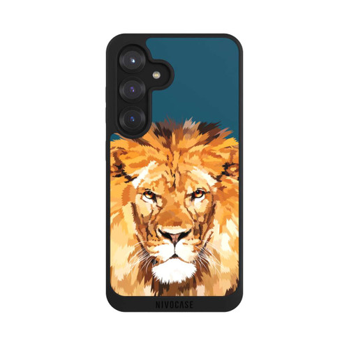 Samsung Galaxy S25 NIVOpure Lion Closeup