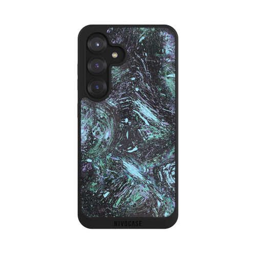 Samsung Galaxy S25 NIVOpure Abstract Dripping Dust Purple