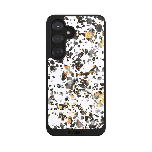 Samsung Galaxy S25 NIVOpure Gold Speckled Terrazzo