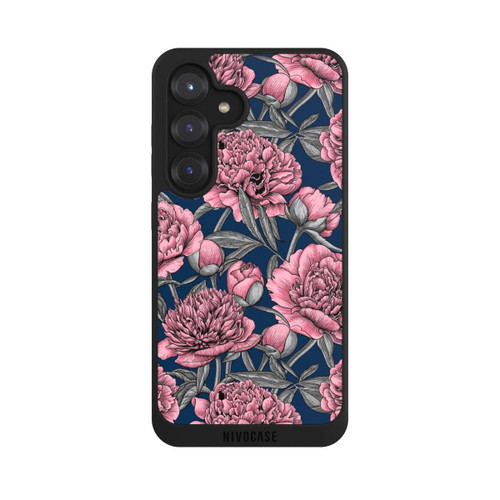 Samsung Galaxy S25 NIVOpure Jardin de pivoines de nuit 4