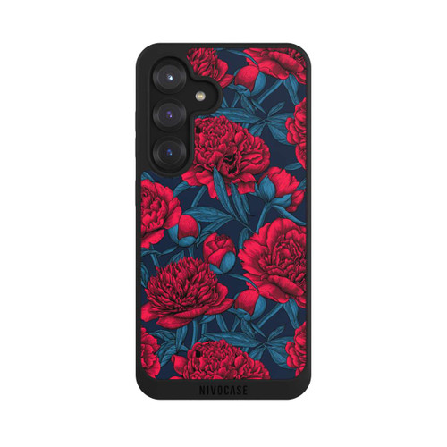 Samsung Galaxy S25 NIVOpure Jardin de pivoines nocturnes