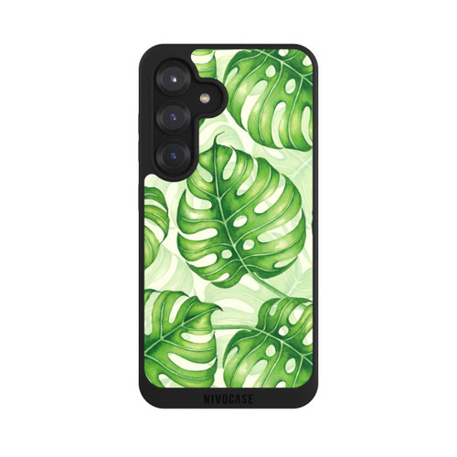 Samsung Galaxy S25 NIVOpure Joli motif de feuilles de palmier