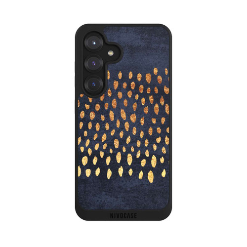 Samsung Galaxy S25 NIVOpure Pattern Play-Gold and Navy