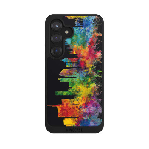 Samsung Galaxy S25 NIVOpure Milan Italy Skyline Black