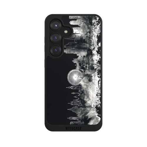 Samsung Galaxy S25 NIVOpure London Skyline BW Black