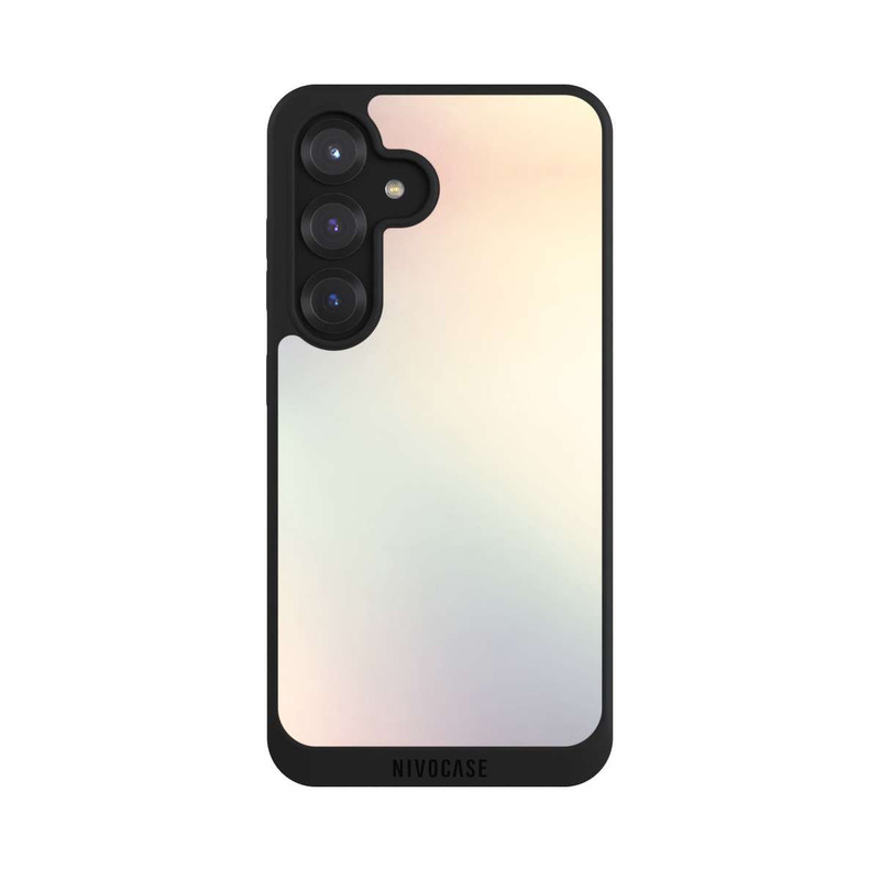 Galaxy S25 NIVOpure Glitch violet pastel