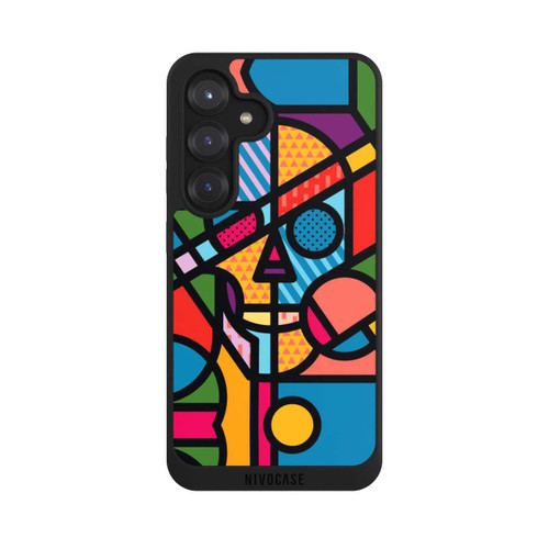 Samsung Galaxy S25 NIVOpure Vit Skull Colorful