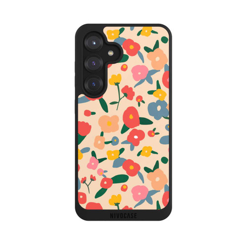 Samsung Galaxy S25 NIVOpure Retro Bold Scandi Flowers