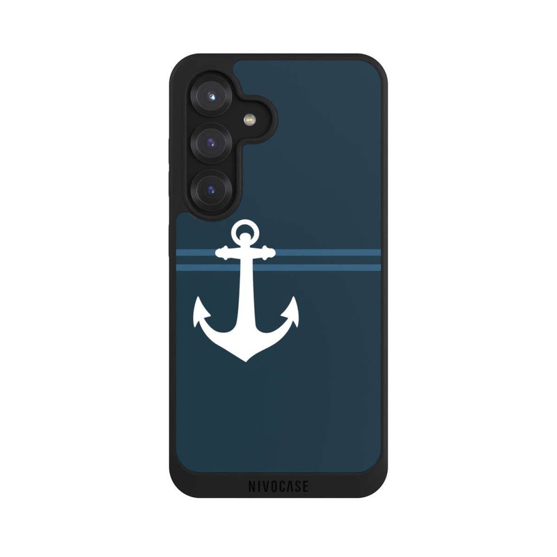 Galaxy S25 NIVOpure Anchor Bay Blue with AI