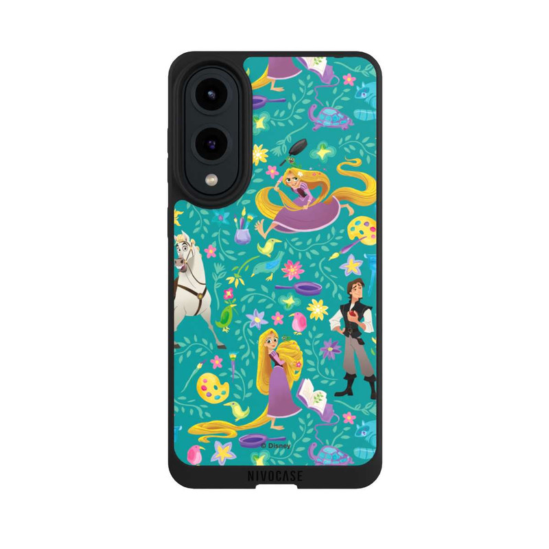 Galaxy S25 Edge NIVOpure Rapunzel Blue Pattern