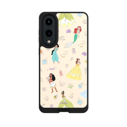 Samsung Galaxy S25 Edge NIVOpure Princess Pattern Beige Disney Princess