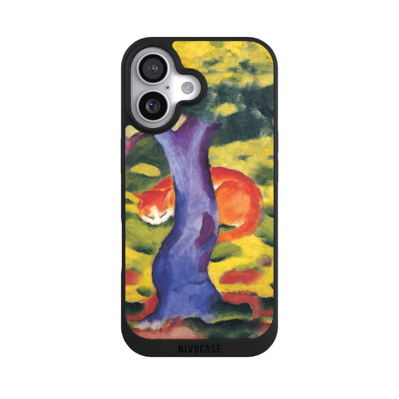iPhone 17 NIVOpure Cat Behind Tree by Franz Marc