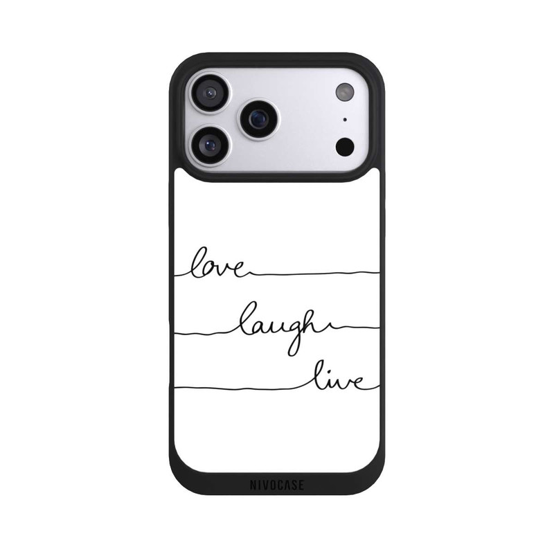 iPhone 17 Pro Max NIVOpure Love Laugh Live