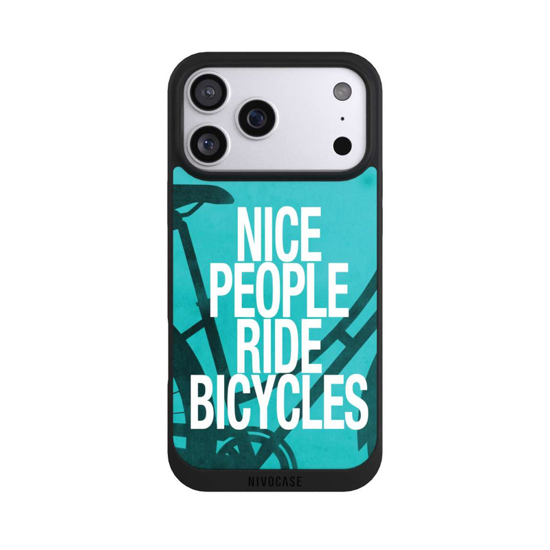 iPhone 17 Pro Max NIVOpure Nice People Ride Bicycles