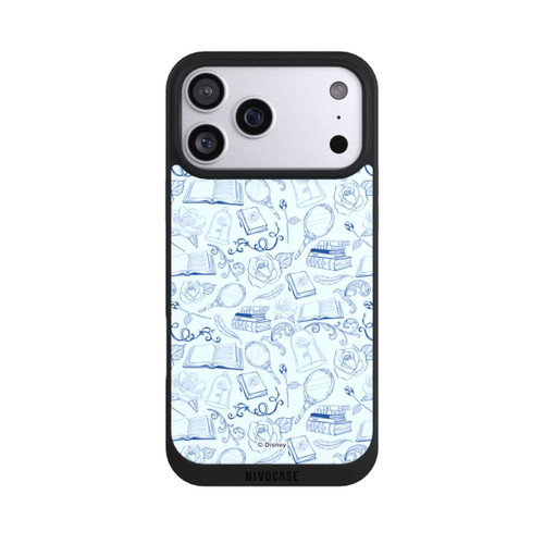 Apple iPhone 17 Pro Max NIVOpure Beauty and Beast Pattern Blue