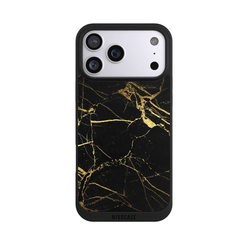 iPhone 17 Pro Max NIVOpure BlackGoldMarble Look