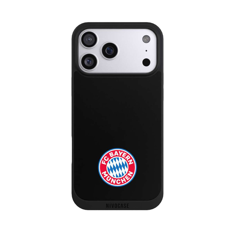 iPhone 17 Pro Max NIVOpure Classic FCB Logo - colorful on black