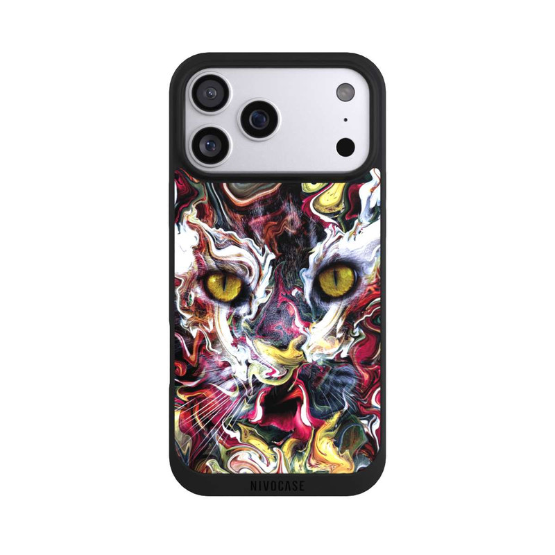 iPhone 17 Pro Max NIVOpure Cat Abstract
