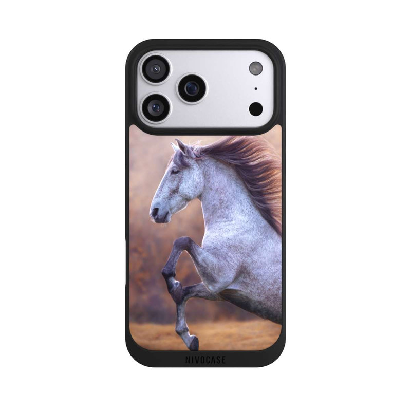 iPhone 17 Pro Max NIVOpure White Wild Horse