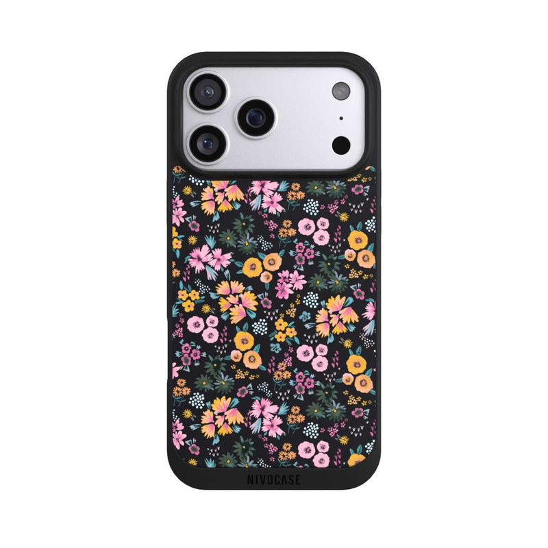 iPhone 17 Pro Max NIVOpure Little Flowers Multi Black 2