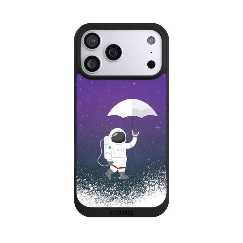 iPhone 17 Pro Max NIVOpure Astronaut in astroid rain