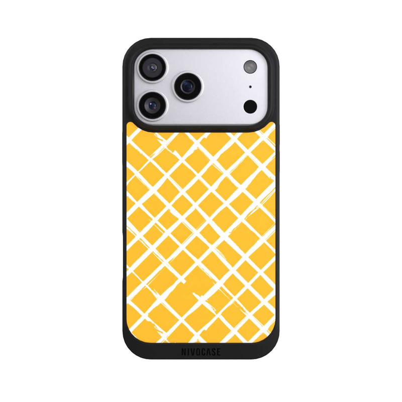 iPhone 17 Pro Max NIVOpure Handdrawn Check Pattern