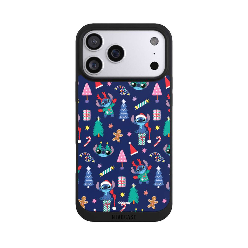 iPhone 17 Pro Max NIVOpure Stitch Christmas Pattern