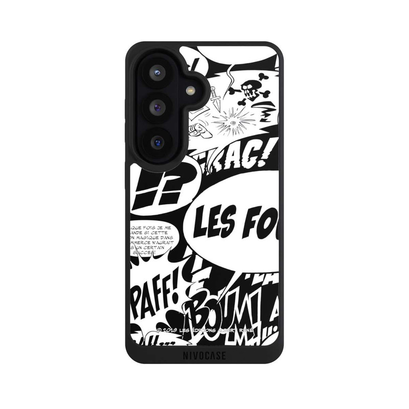 Galaxy S26 NIVOpure Speech Bubbles Asterix Black