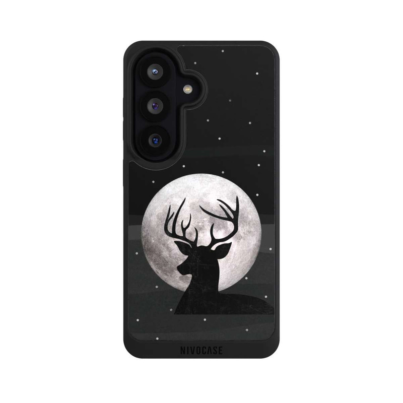 Galaxy S26 NIVOpure Deer & Moon Silver