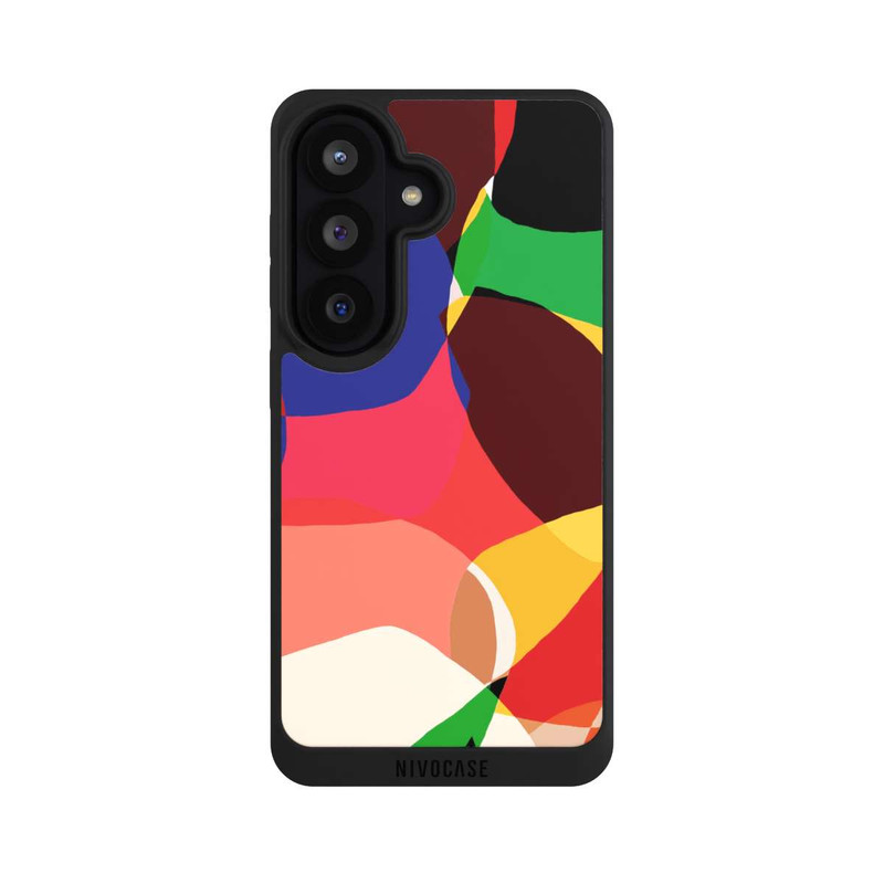 Galaxy S26 NIVOpure Colorful Retro Shapes Background