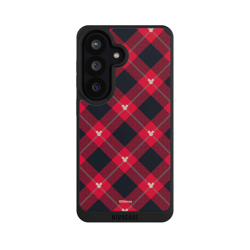 Galaxy S26 NIVOpure Mickey Christmas Pattern Red