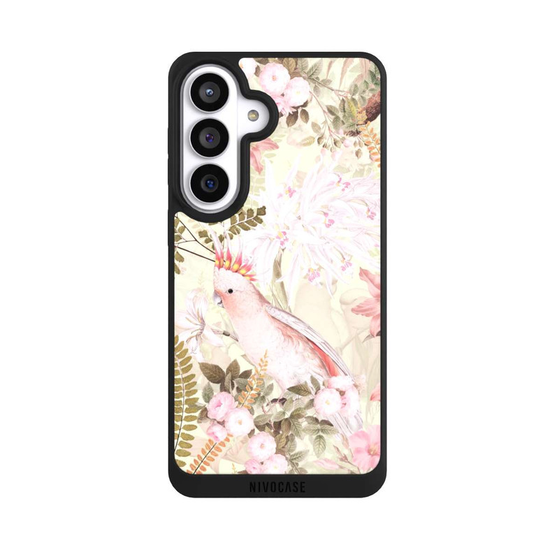 Galaxy S26+ NIVOpure Cockatoo Retro Wallpaper