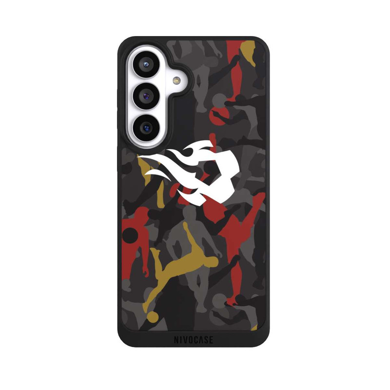 Galaxy S26+ NIVOpure Belgian Red Flames Camouflage