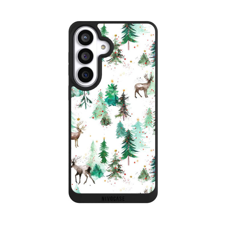 Galaxy S26+ NIVOpure Deers and Winter Xmas Trees